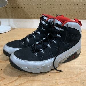 Nike Air Jordan 9 Retro Kilroy Sz 12 Black Red